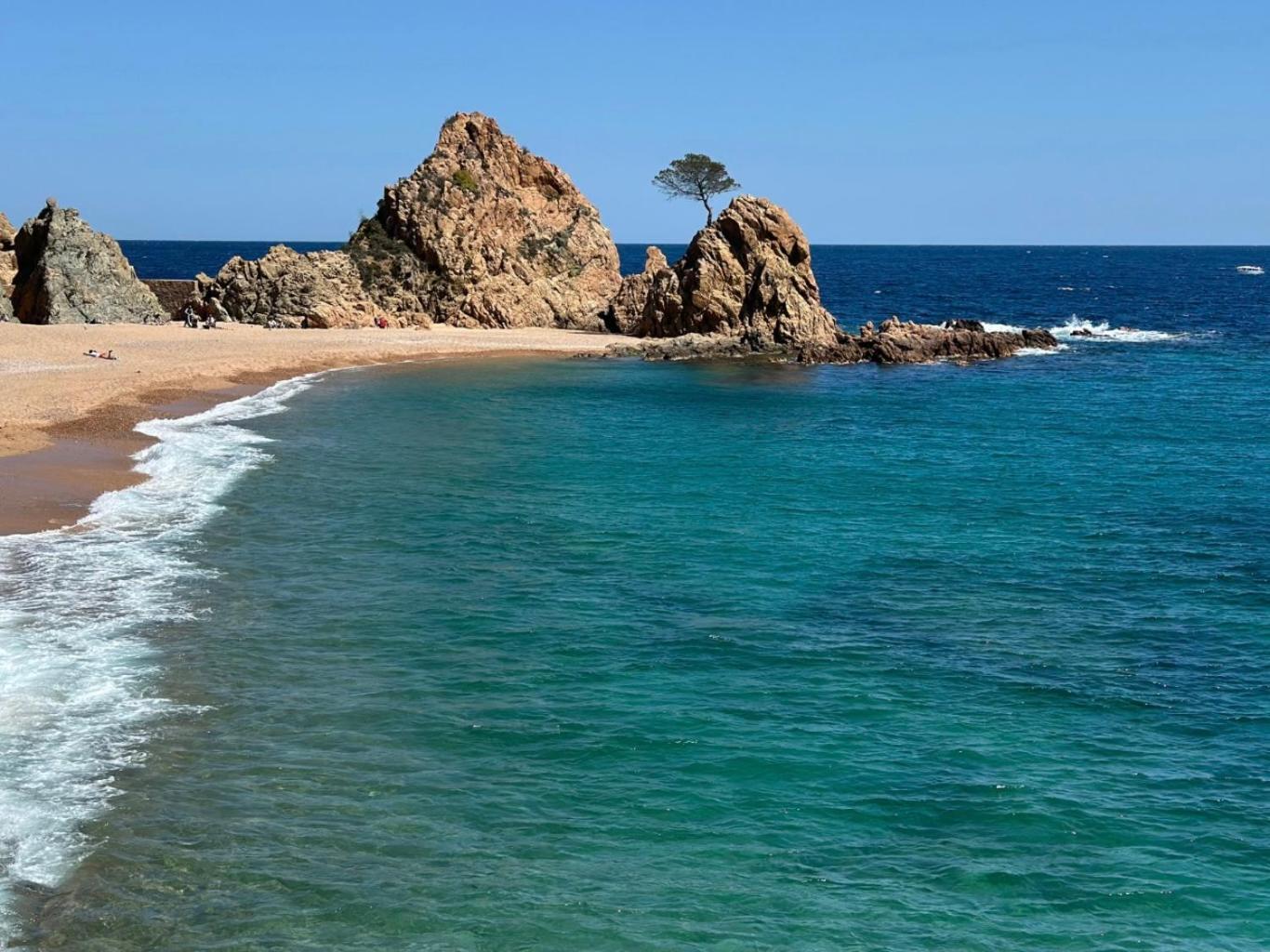 Appartamento Ático con Vistas al Mar a un Paso del Centro Blanes Esterno foto